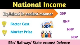 Thumbnail: National Income | Important Terms GDP, GNP, NDP, NNP