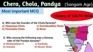 Thumbnail: Chera, Chola, Pandya ( Sangam Dynasty) | ssc, psc, ntpc, psc