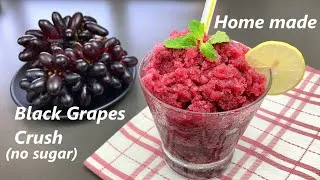 Thumbnail: Black Grapes Crush | Easy & Refreshing Recipe