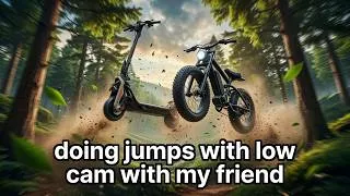 Thumbnail: Doing jumps with low ground cam with my friend 