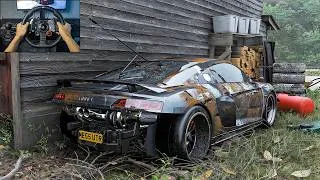 Thumbnail: Rebuilding Audi R8 V10 Twin Turbo (Bumper Delete) - Forza Horizon 6 Logitech G29 Stering Wheel