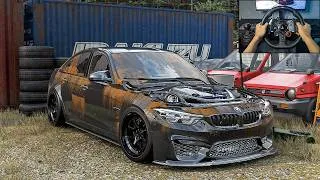Thumbnail: Rebuilding BMW M3 F80 CS (Hood Delete) - Forza Horizon 6 | Logitech G29 Stering Wheel Gameplay
