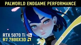 Thumbnail: Palworld Endgame – RTX 5070 Ti | FPS Test & Performance