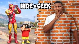 Thumbnail: FRANKLIN & IRONMAN HIDE AND SEEK | GTA 5 Best Moments #106 (Funny Fails & Memes Before GTA 6)