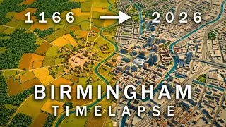 Thumbnail: BIRMINGHAM - 3D TIMELAPSE - 300 BCE to 2026