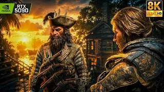 Thumbnail: ASSASSIN'S CREED BLACK FLAG RESYNCED – 8K RTX 5090 Cinematic Remastered Graphics Gameplay Part 21