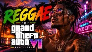 Thumbnail: GTA 6 Reggae Playlist — Tropical Vibes for Gaming and Studying