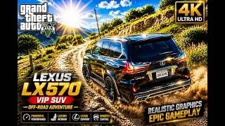 Thumbnail: GTA 5 Lexus LX570 VIP SUV Drive | Ultra Realistic 4K Graphics Gameplay 🚙 #GTA5 #gaming