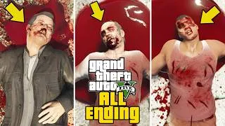 Thumbnail: GTA 5 - All 5 Endings! (A,B,C, Secret & BETA)