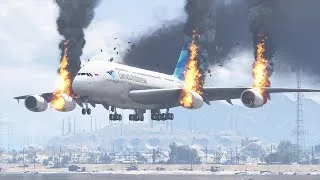 Thumbnail: Airlines Crashing Just 30 sec After Takeoff  (The Invisible Killer) GTA 5 #gta #gta5 #gatv