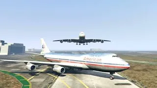 Thumbnail: Airbus Etihad and Canada A320 Landing On top | Air Canada Flight 624 | In GTA 5 #gta5 #gtav