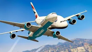 Thumbnail: Ending NOT Good For Emergency Landing In Ocean | GTA 5 #gta5 #gtav
