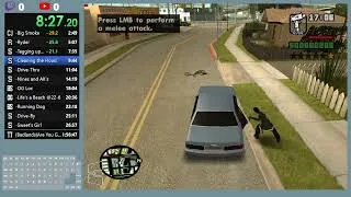 Thumbnail: Gta san andreas NMG Los santos speedrun new PB (1:19:07)