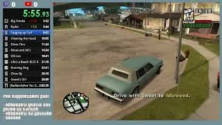 Thumbnail: Gta san andreas NMG Los santos speedrun (1:23:54)