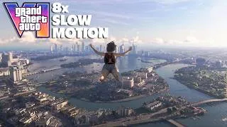 Thumbnail: GTA 6 Extended Look - 4K Gameplay Reveal (SLOW MOTION 8x)