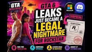Thumbnail: GTA 6 LEAKS Just Became a Legal Nightmare for Rockstar