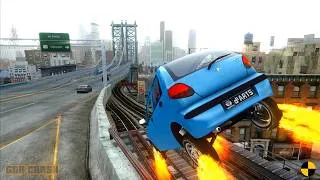 Thumbnail: GTA 4 CRASH TESTING REAL CAR 856