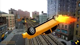 Thumbnail: GTA 4 CRASH TESTING REAL CAR 854