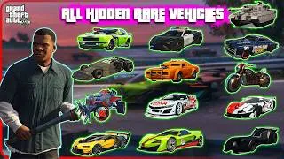 Thumbnail: Gta 5 - Most Secret Rare 20+ of 233 Vehicle Spawn Locations in Storymode!
