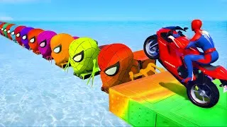 Thumbnail: الرجل العنكبوت انقاذ باتمان Spider-Man fail Rescue batman vs Superheroes funny Games GTA 5 superhero
