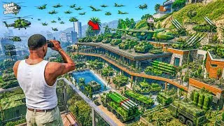 Thumbnail: Franklin And Shinchan SURVIVE The BIGGEST Military Raid EVER in GTA 5! Bangla Gameplay