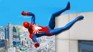 Thumbnail: GTA 5 Spiderman Ragdolls (Euphoria Physics Showcase) #10
