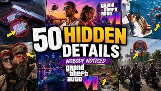 Thumbnail: GTA 6 Details & Conspiracies You Missed in the Trailer 🤯 #gaming #gta6 #rockstar #gta5 #gamingfacts 