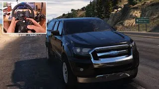 Thumbnail: GTA V - Ford Ranger Civilian | Logitech G29 🔥 NEW GRAPHIC