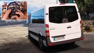 Thumbnail: GTA V - Mercedes Benz Sprinter W906 and VS30 | Logitech G29 🔥 NEW GRAPHIC