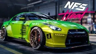 Thumbnail: Need for Speed Heat 2019 - Nissan GTR Customization & Police Chase Gameplay