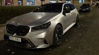 Thumbnail: Frozen Silver BMW M5 Touring looks great 💯