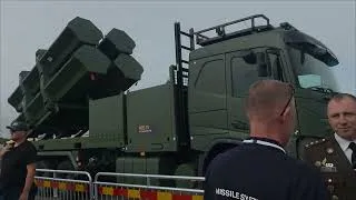 Thumbnail: Loke Counter drone Mercedes G63 AMG 6x6 + Scania RBS 15 anti-ship missile Flygdagarna Malmen 2026