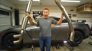 Thumbnail: Surprisingly light Titanium Exhaust for my GTR