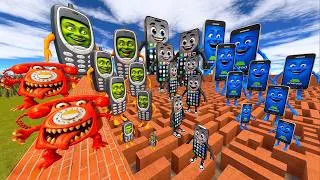 Thumbnail: Different Size Nokia Iphone Android Vs Big Monster Tornado Trypophobia In Gmod Episode-37