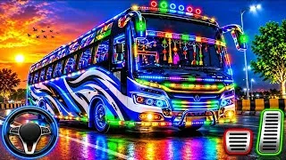 Thumbnail: Euro Bus Simulator GameBus IndonesiaBus Simulator Coach Driving 3D#new #bussimulatorindones part-285