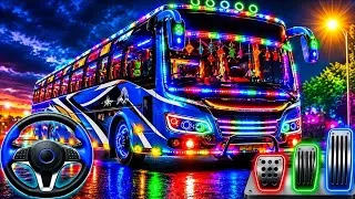 Thumbnail: Euro Bus Simulator GameBus IndonesiaBus Simulator Coach Driving 3D#new #bussimulatorindones part-283