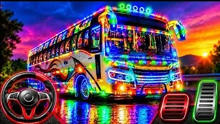 Thumbnail: Euro Bus Simulator GameBus IndonesiaBus Simulator Coach Driving 3D#new #bussimulatorindones part-282
