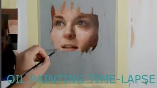 Thumbnail: PAINTING PROCESS of "moment in time"