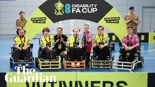 Thumbnail: Leeds Powerchair FC win Disability FA Cup with Maradona-like assist