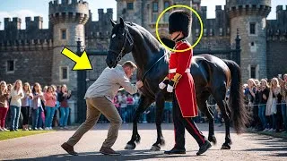 Thumbnail: Drunk Tourist Tried to HARASS a Royal Guard’s Horse, The Guard’s Revenge Was Shocking!