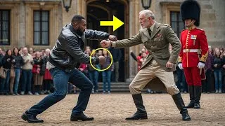 Thumbnail: Thug Tried to PUNCH a VETERAN in Front of the Royal Guard But Instantly Got Put in His Place