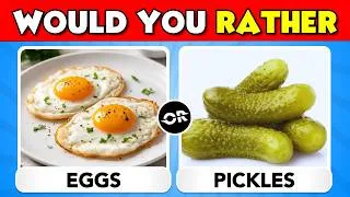 Thumbnail: Would You Rather? 🤔 Picky Eater Edition 😋