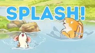 Thumbnail: Splash! River Swim | Guess How Much I Love You Summer Preschool Cartoon 💦🐰