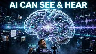 Thumbnail: Multimodal AI Explained: How AI Learned to See & Hear