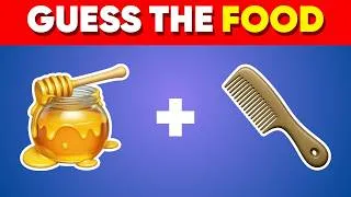 Thumbnail: Guess The Food by Emoji 🌭🍕🍩 | Fun Food Emoji Quiz Challenge!