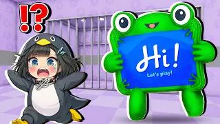 Thumbnail: CAN GUGUGAGA Penguin ESCAPED LILYPAD'S PRISON RUN?! 😱🐧 (Roblox Obby)