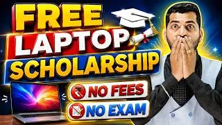 Thumbnail: Free Laptop Scholarship Scheme 2026  | Govt Scholarship | No Exam, No Fees | New Laptop Scholarship