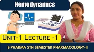 Thumbnail: Introduction to hemodynamic pharmacology | hemodynamic | B Pharma 5th Semester Pharmacology