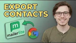 Thumbnail: How to Export Gmail Contact List And Export it Into Mailerlite Contact List Group [2026 Easy Guide]