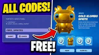 Thumbnail: ALL NEW Fortnite Admin Panel Codes! (How to Get ALL Lobby Hack Codes)